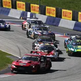 Die Haupt Racing Team-Piloten Kiano Blum und Niklas Kalus im Ford Mustang GT3 sind Tabellenzweite