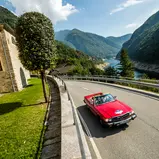 Als Tagesbeste konnten Hubertus Gloger und Christ Breindl-Gloger – Mercedes-Benz 380 (R 107) – am Donnerstag den Schweizer Pokal gewinnen.