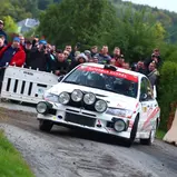 Dank eines zweiten Platzes in der Division 2, übernimmt Dominik Dinkel alleinige Führung im ADAC Rallye Masters