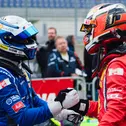 Doppelerfolg für Schubert Motorsport dank René Rast und Sheldon van der Linde (l-r)