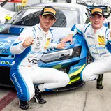 Nico Hantke und Denis Bulatov feierten ihren Debüt-Sieg im ADAC GT Masters