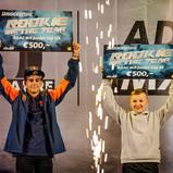 Aron Katona (l.) und Luca Nierychlo wurden von Bridgestone als "Rookie of the year“ geehrt