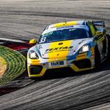 #33 / Black Falcon Team Textar / Porsche 718 Cayman GT4 CS MR / Daniel Schwerfeld / Axel Sartingen