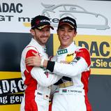 ADAC GT Masters, Oschersleben, Prosperia C. Abt Racing, René Rast, Kelvin van der Linde