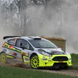 Premiere in Sulingen: René Mandel im Ford Fiesta R5