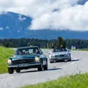 Für die knapp 70 Oldtimer der ADAC Europa Classic 2026 ging es vom 13. bis 18. September vom bayerischen Ruhpolding aus bis ans Meer in Jesolo.