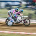 Die Lielbardis-Brüder brillierten mit zwei Start-Ziel-Siegen und dem Punketmaximum in der DMX Seitenwagen