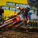  Moritz Ernecker schloss die Saison mit seinem ersten Laufsieg im ADAC MX Junior Cup 125 ab