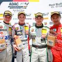 ADAC Formel 4, Red Bull Ring, Joel Eriksson, Tim Zimmermann, Marvin Dienst, Guan Yu Zhou, Podium