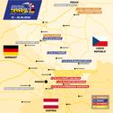 An jedem der vier Wettbewerbstage bei der Central European Rally gibt es einen VIP-Bereich an einer Position, die ein komfortables Rallyeerlebnis mit einem tollen Blick auf die heiße Action bietet