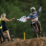 Dani Heitink ( Niederlande / Husqvarna / DH-MX ) beim ADAC MX Junior Cup