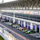 Boxengasse, Offizieller ADAC GT Masters Test, Oschersleben