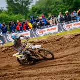 Patriks Cirulis verdrängte seinen Zwillingsbruder von der Spitze des ADAC MX Junior Cup 85