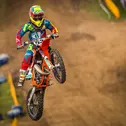 ADAC MX Masters 2017, Holzgerlingen, Constantin Piller ( Deutschland / KTM / MSC Freisinger Bär ) auf seiner Maschine beim ADAC MX Junior Cup