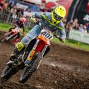 Marcel Stauffer debütierte in der ADAC MX Masters-Klasse mit einem Laufsieg und dem dritten Platz in Gaildorf
