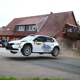 DRM, ADAC Rallye Masters 2019, 4. Lauf, ADAC Rallye "Rund um die Sulinger Bärenklaue", Philip Geipel, Skoda Fabia R5 Evo