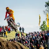 Jonathan Frank ( Deutschland / GasGas / BECKER Racing ) beim ADAC MX Junior Cup 125