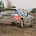 Er will erneut in der Lausitz allen das Heck zeigen: Der Norweger Anders Gröndal im Subaru Impreza