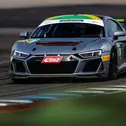 Der Audi R8 LMS GT4 der Jamaikaner David Summerbell/Thomas Gore