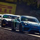 #22 Allied-Racing / Alexander Hartvig / Nathan Schaap / Porsche 718 Cayman GT4 RS CS, Sachsenring