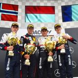ADAC Formel 4, Hockenheim I, US Racing - CHRS, Roman Stanek, Arthur Leclerc, Théo Pourchaire, Van Amersfoort Racing, Dennis Hauger