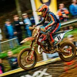 ADAC MX Masters, Bielstein, Julius Mikula ( Tschechien / KTM / JD Gunnex KTM Racing Team ) beim ADAC MX Junior Cup