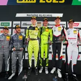 Podium Rennen 1 am Samstag, Norisring