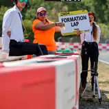 Schild Einführungsrunde, ADAC Kart Masters Kerpen