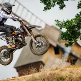 Gyan Doensen ( Niederlande / KTM ) beim ADAC MX Junior Cup