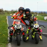 #22 / Till Trinks / Ohvale MotoMini-160 und #52 / Ben Warzecha / Ohvale MotoMini-160 / ADAC Mini Bike Cup, Cheb (CZ)   
