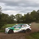 #1 / M. Griebel / T. Braun / Skoda Fabia RS Rally2 / RC2 / ADAC Rallye Stemweder Berg