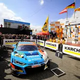ADAC GT Masters, Most, HCB-Rutronik Racing, Patric Niederhauser, Kelvin van der Linde