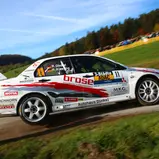 Patrik Dinkel wird in Bayern zweiter und gewinnt den Titel im ADAC Rallye Masters 