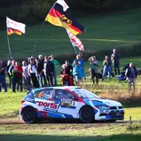 Deutsche Rallyemeisterschaft, ADAC Rallye Masters 2019; 6. Lauf, ADAC Knaus Tabbert 3-Städte-Rallye (Photo by Sascha Dörrenbächer)  #6-Dennis Rostek, VW Polo GTI R5