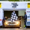 Mitsubishi Diamante im Ziel am Samstag