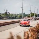 Das „rollende Museum“ der ADAC Deutschland Klassik erkundete auf drei Tagestouren den Hohen Norden (Foto: ADAC Klassik)