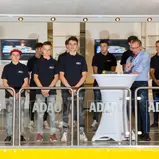 ADAC Stiftung Sport, Präsentation, Essen Motor Show, Motorrad-RS: Phillip Tonn, Freddie Heinrich, Lennox Lehmann (v.l.)
