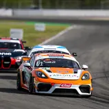 Einer von acht Porsche im Feld der ADAC GT4 Germany