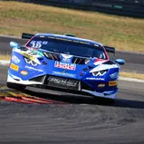 Tim Hütter greift beim Heimspiel im Lamborghini an