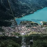Der Molvenosee ist Ausgangspunkt der ADAC Trentino Classic
