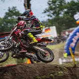 Daniel Nelich ( Deutschland / GasGas / KMP‐HONDA‐RACING BY DVAG ) beim ADAC MX Junior Cup