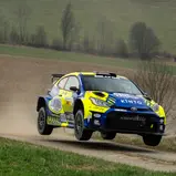 Philip Geipel und Co-Pilotin Katrin Becker gewannen die 60. ADAC Rallye Erzgebirge