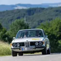 Das Siegerteam der ADAC Deutschland Klassik 2026 war im BMW 3.0 CSI (E9) von 1973 unterwegs