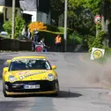 Gesamtsieger der AvD Sachsen Rallye: Rainer Noller im Porsche 911 GT3