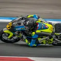 Paul Linsbichler kreuzt als bester permanenter Fahrer am Sonntag die Ziellinie