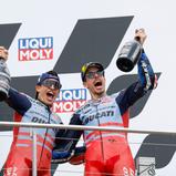 Márquez-Brüder erstmals gemeinsam auf dem MotoGP-Siegertreppchen
