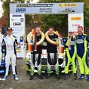 Die Top-Drei der 52. ADAC Rallye Stemweder Berg und der DRM-Saison 2023
