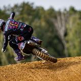Nico Greutmann rückt mit den besten Meisterschafts-Chancen im ADAC MX Youngster Cup an