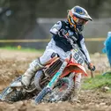 Tom Militzer gewann die zweite Runde der Motocross-DM in der 125 ccm Klasse (Foto: Kai Brake)