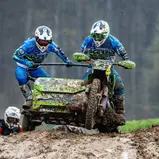 Gespannduo Andreas Clohse & Arne Vanhamel, DMX Seitenwagen, Schnaitheim